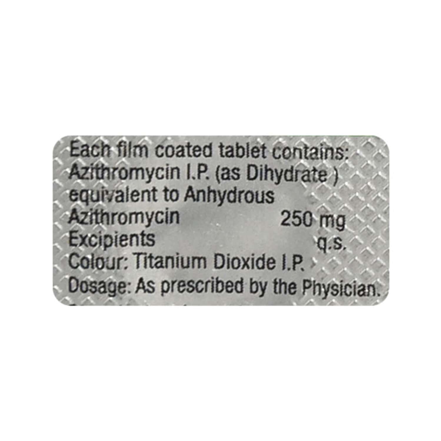 Azithromycin 500 mg zithrolect
