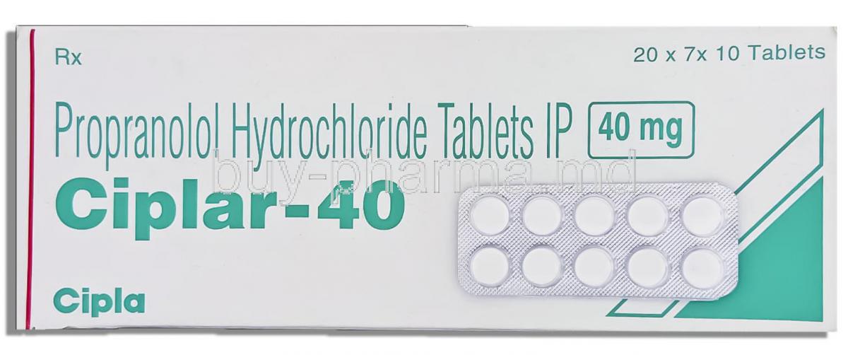 Inderal 10 mg 60
