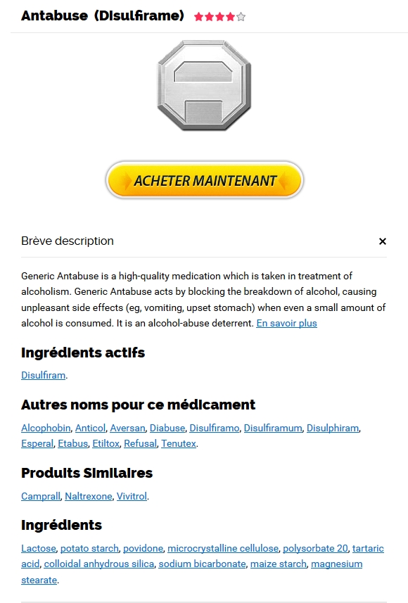 Acheter disulfirame
