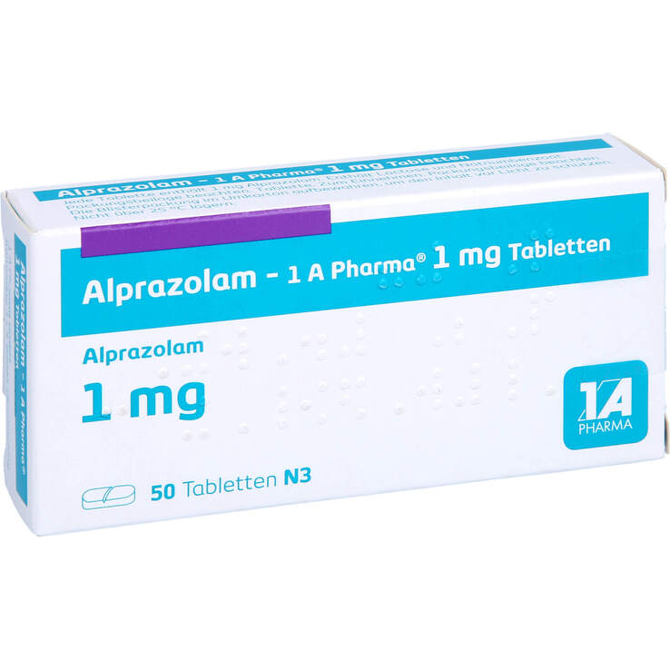 Alprazolam 1mg