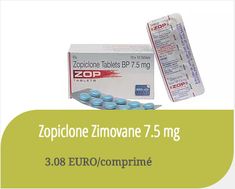 Zopiclone 7.5 mg achat