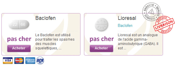 Commander du baclofen