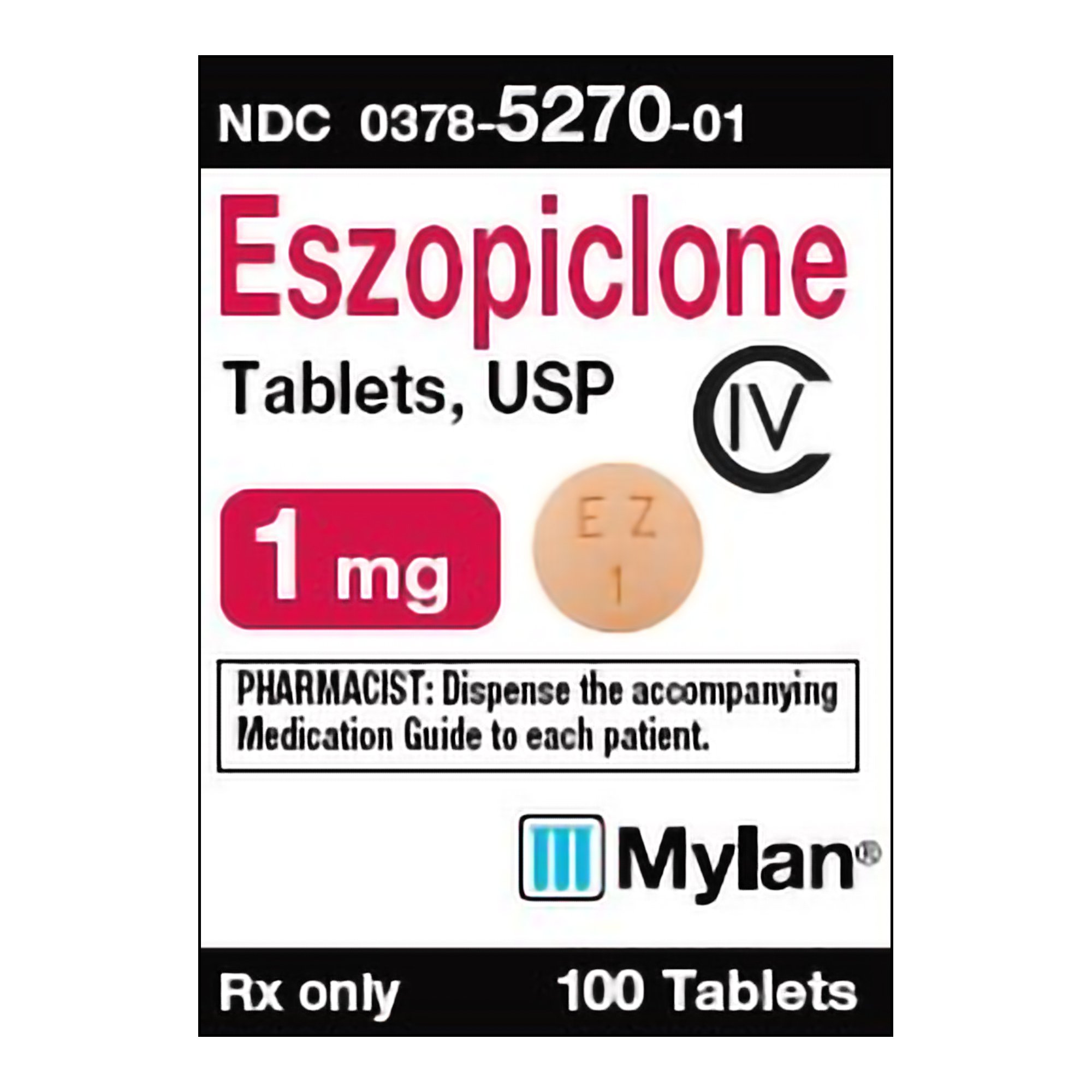 Ordre eszopiclone