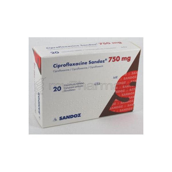 Ciprofloxacin orion 750 mg
