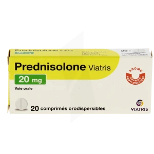 Prednisolone 20mg Le Soir
