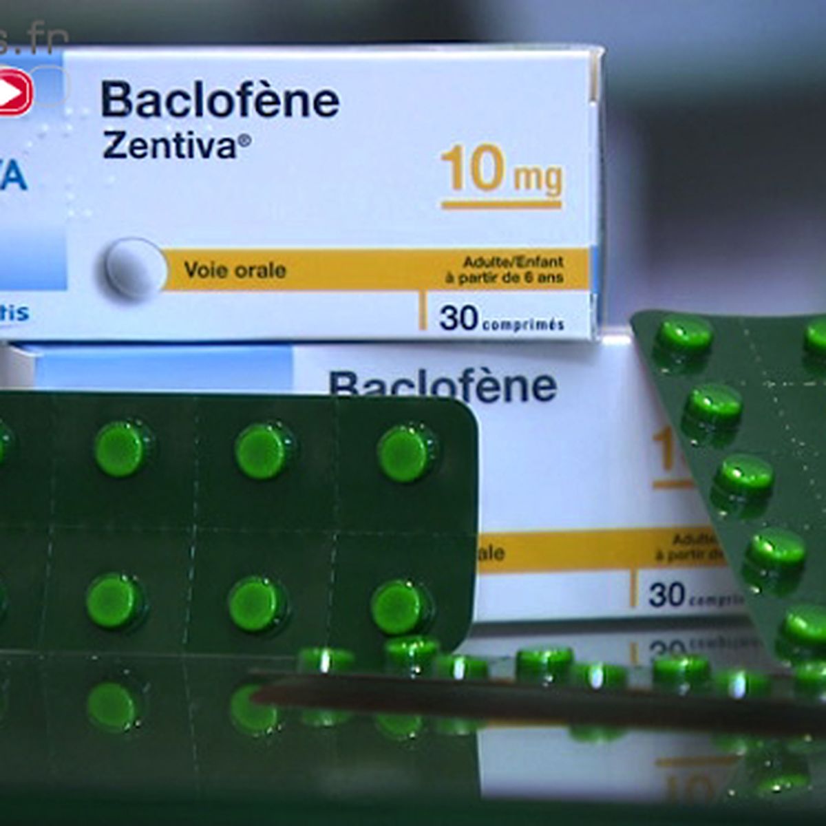 Baclofen 10 mg prix france