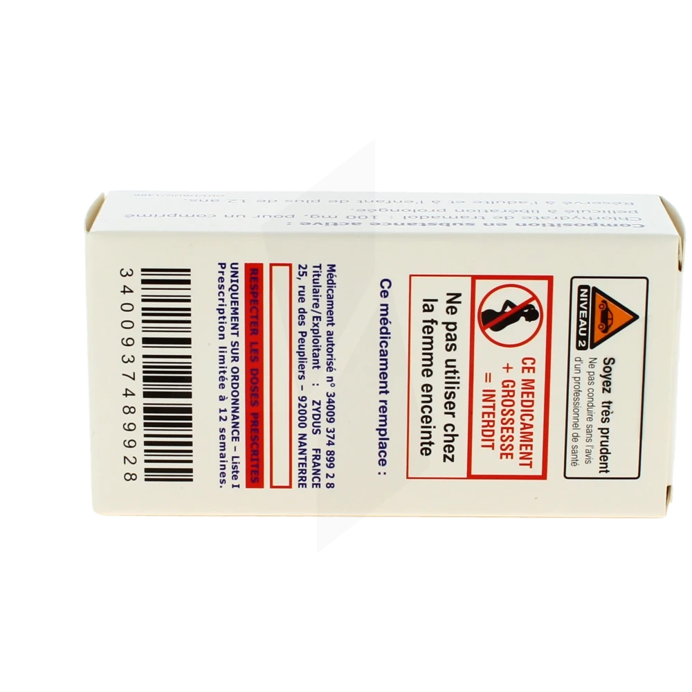 Prix boite tramadol 100mg