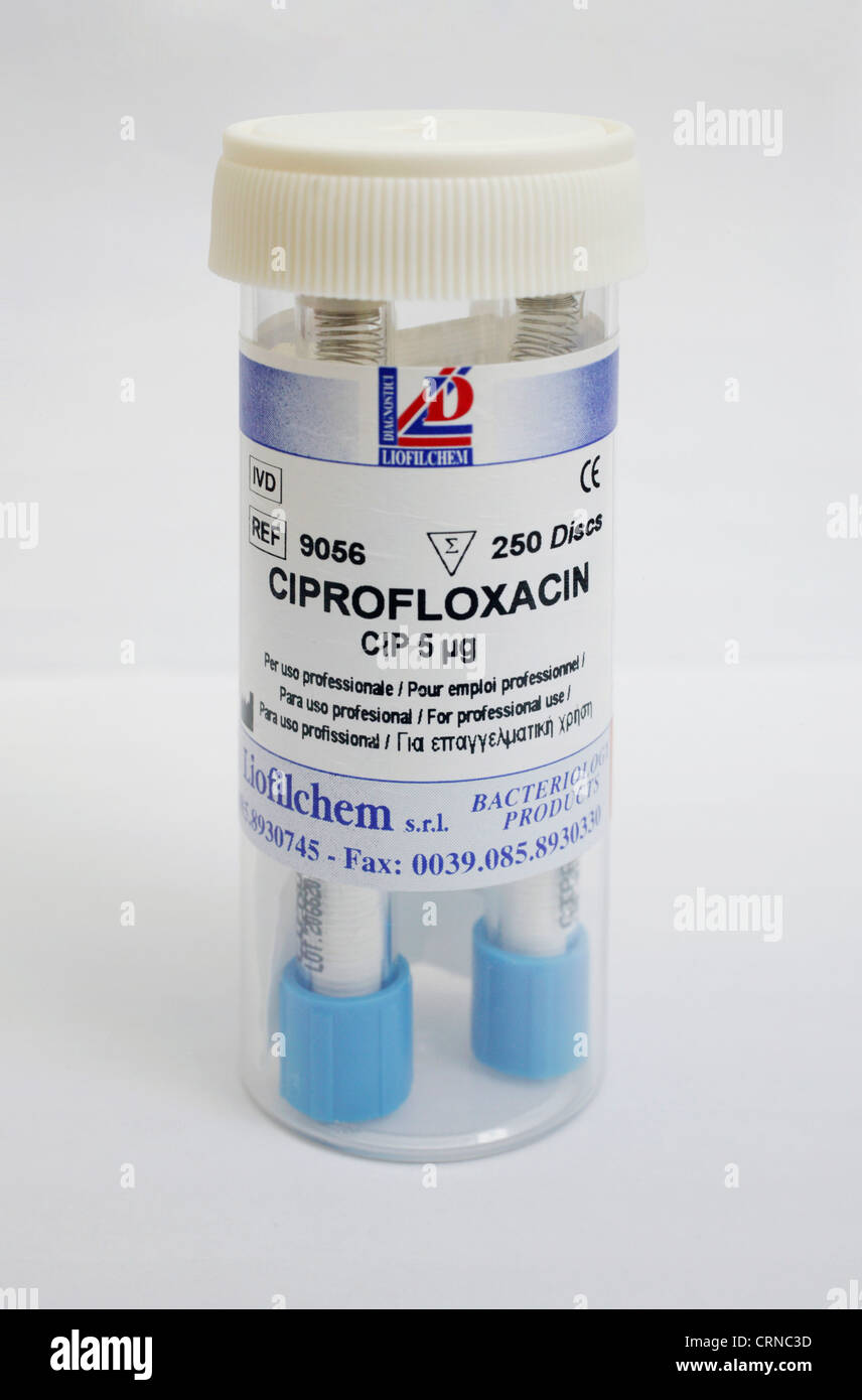 Ciprofloxacin acheter sans ordonnance