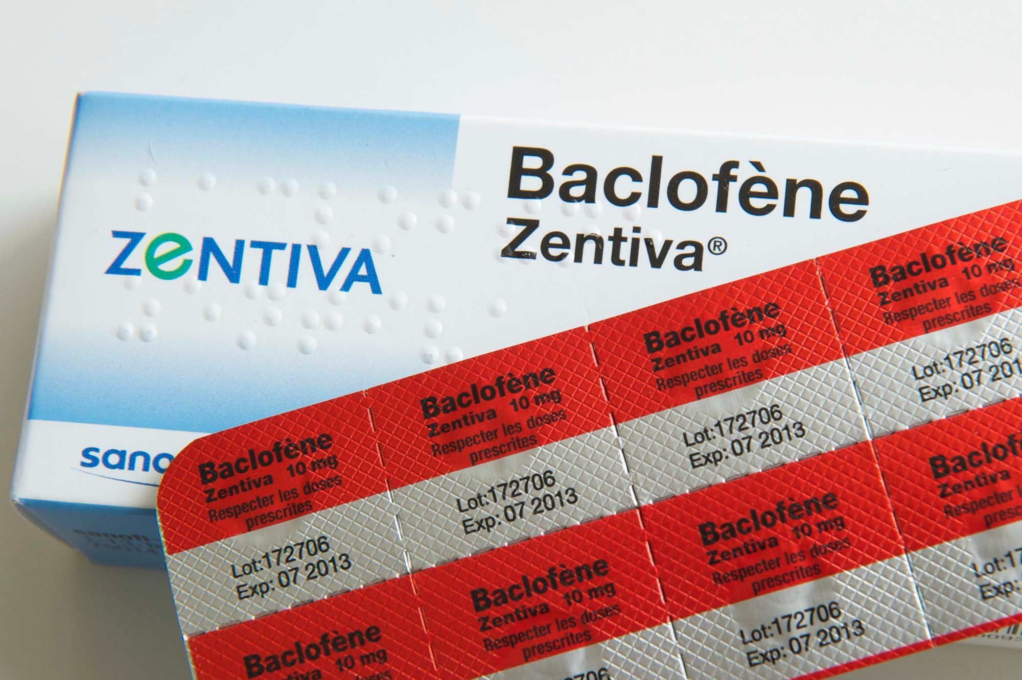 baclofène zentiva prix