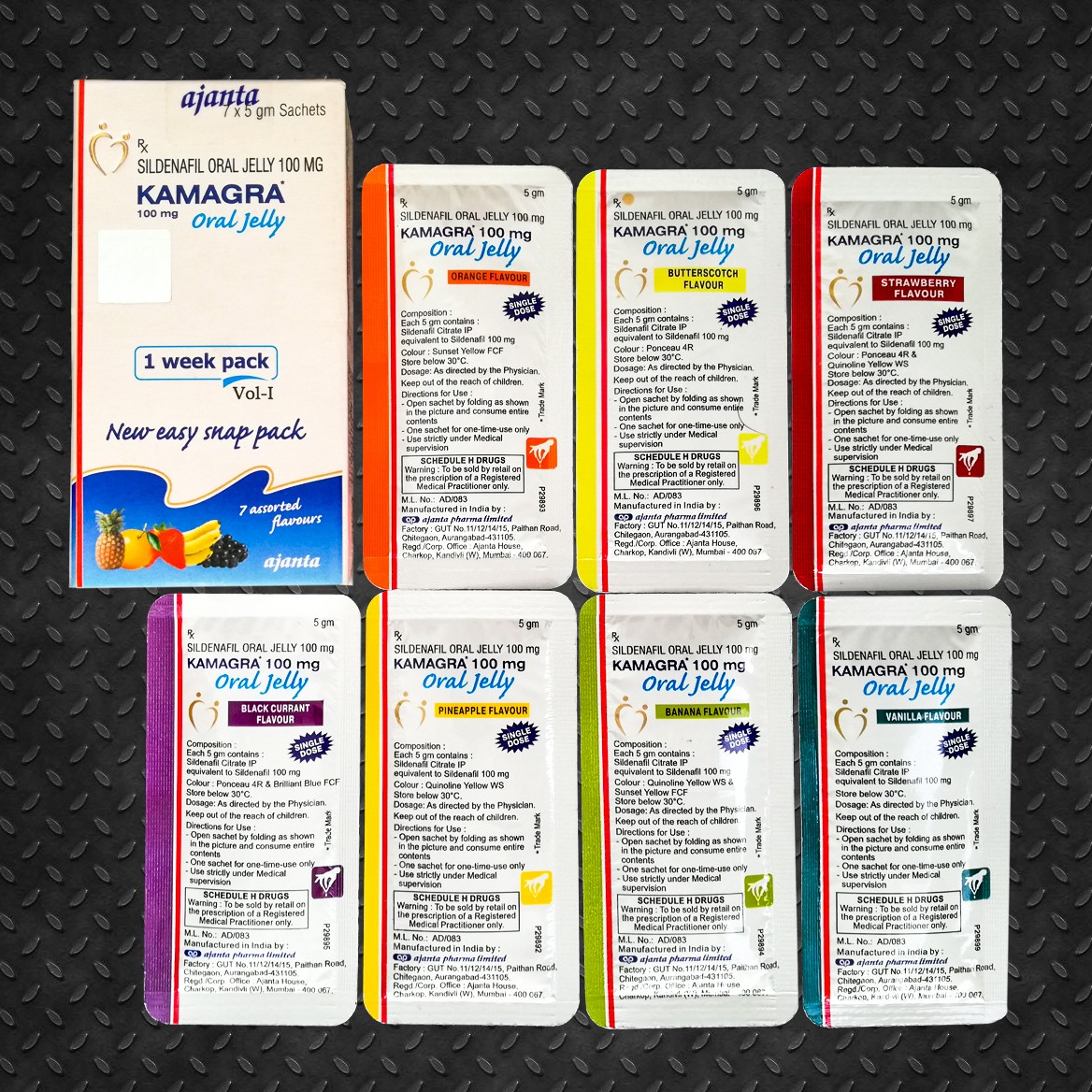 Sildenafil 50 mg gel