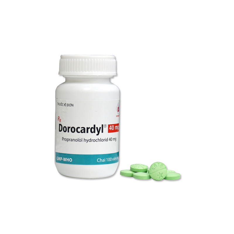 Propranolol 40mg Dorocardyl