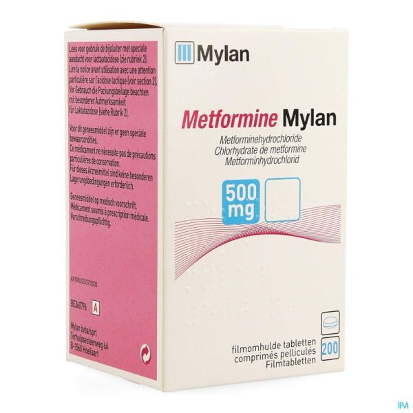 cout du metformine