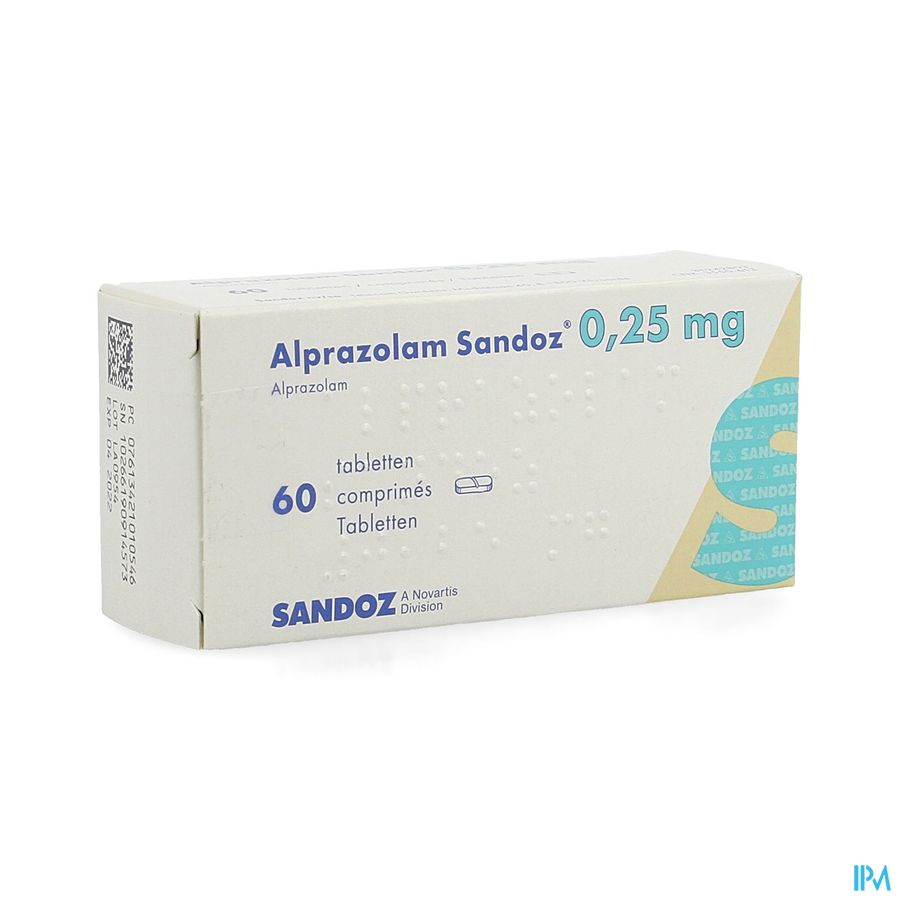 Alprazolam 0.25 prix