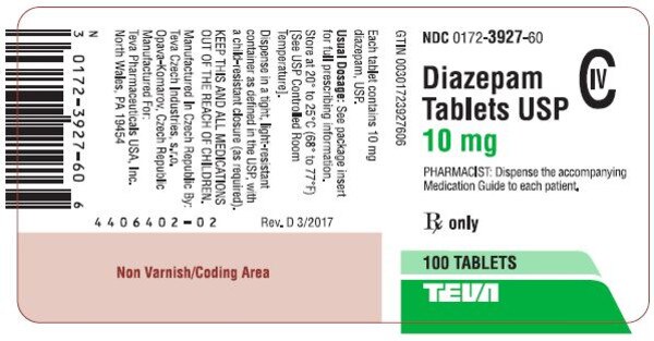 Diazepam 10mg Generique