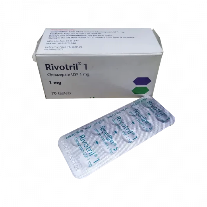 Precio De Rivotril 2mg X 60