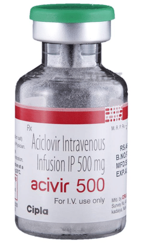 Aciclovir de 500mg