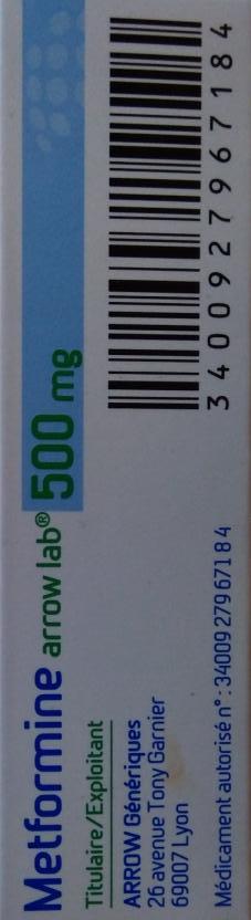 Metformin arrow generique