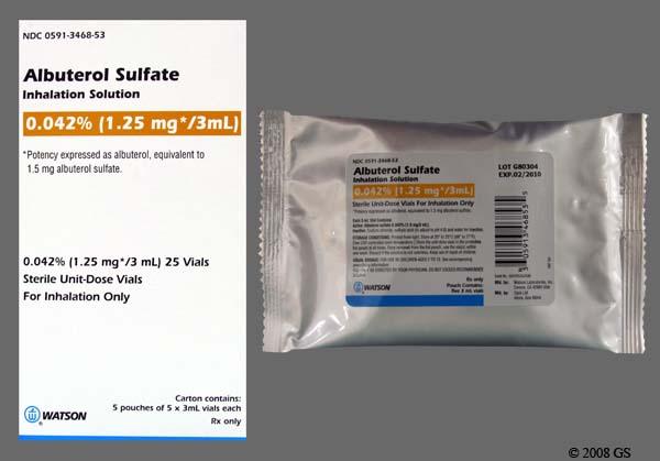Ordre albuterol