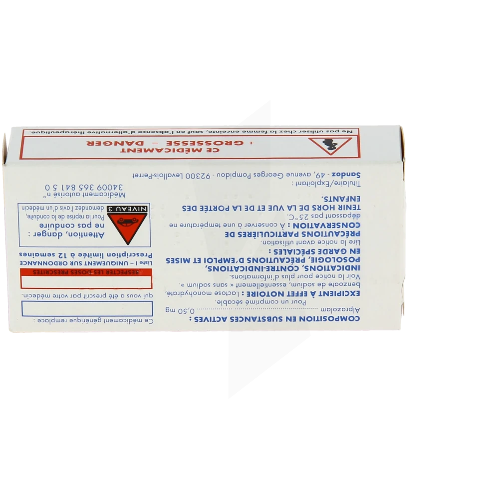 Alprazolam Non Generique