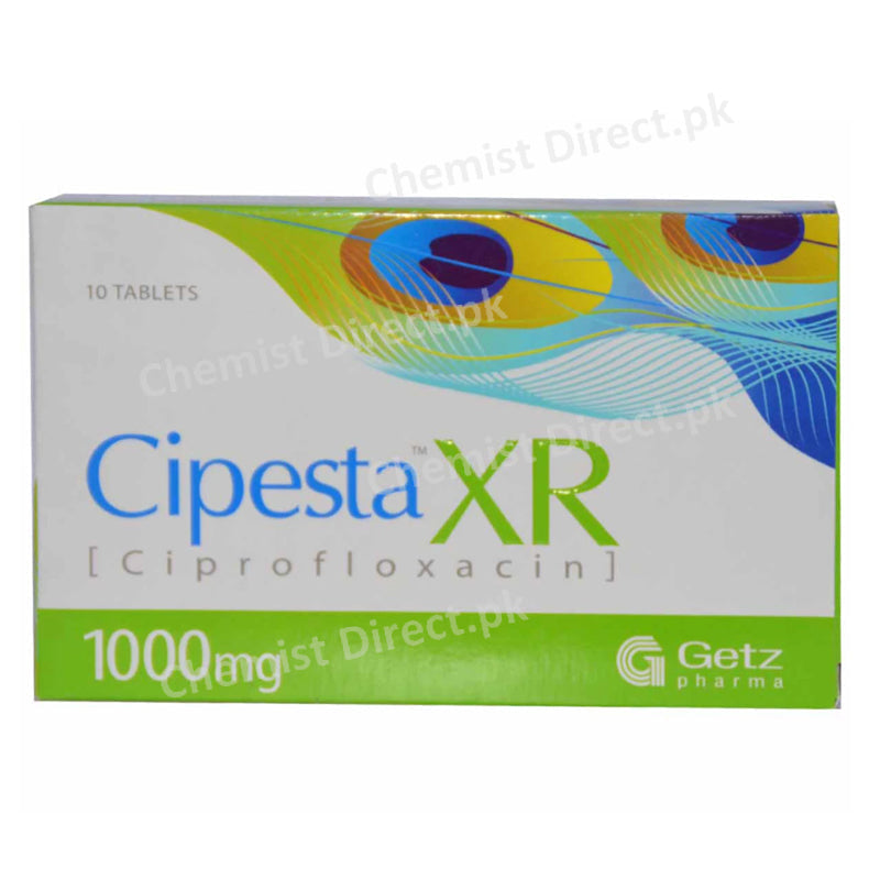 Ciprofloxacin xr 1000 mg