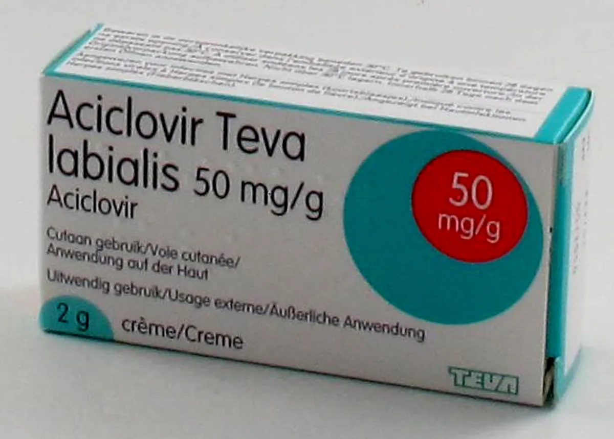 Prix aciclovir crème tube de 2g