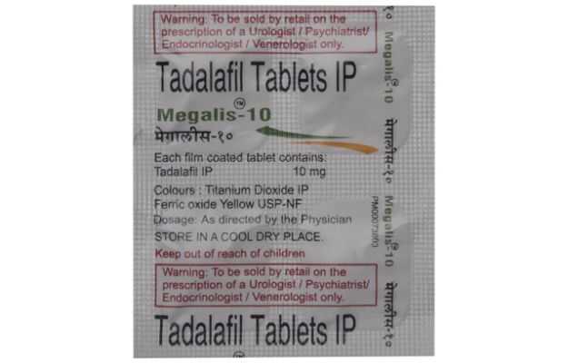 Tadalafil 10mg megalis
