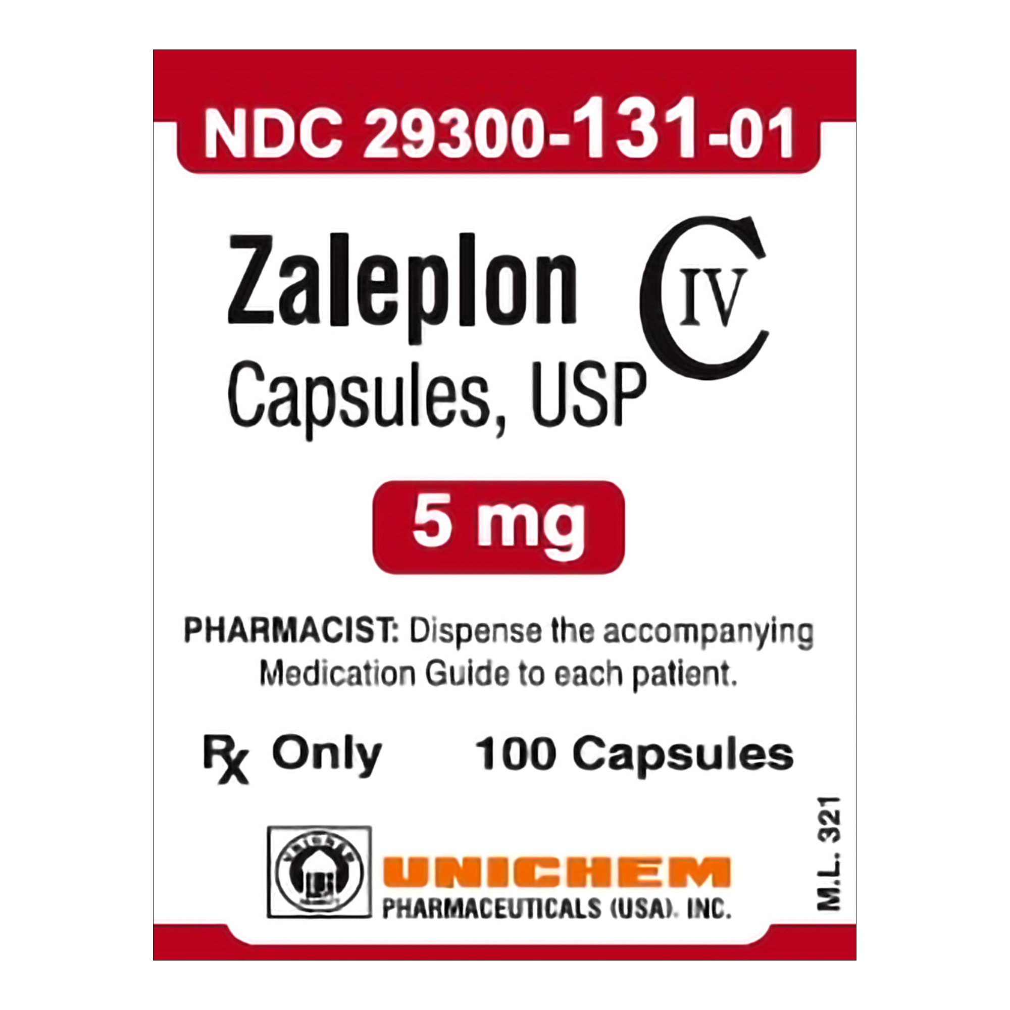Zaleplon pilules