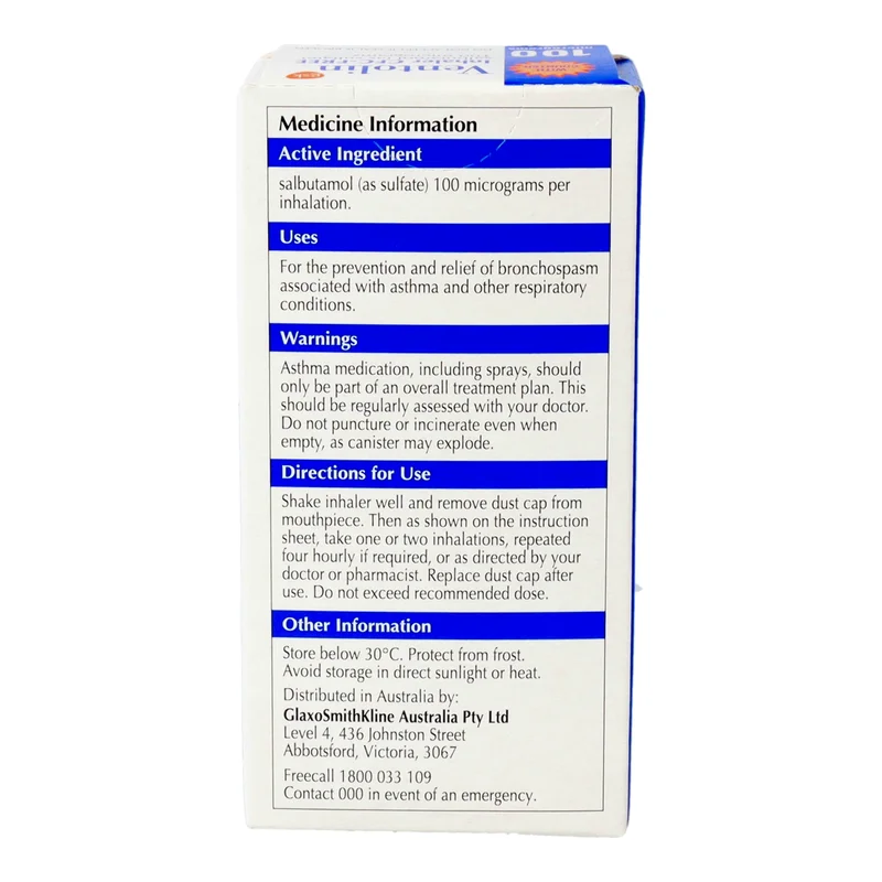 Ventolin 100mcg online