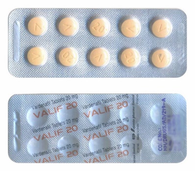 Valif vardenafil 20mg