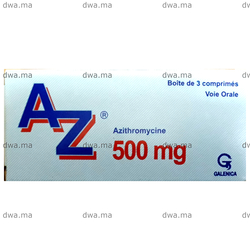 Zithromax 500 mg 3 comprimés prix