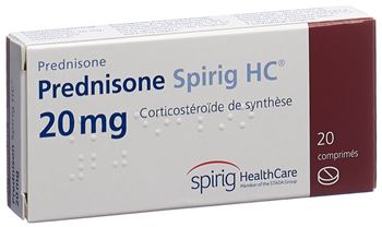 Prednisolone 20 mg pour quelle maladie
