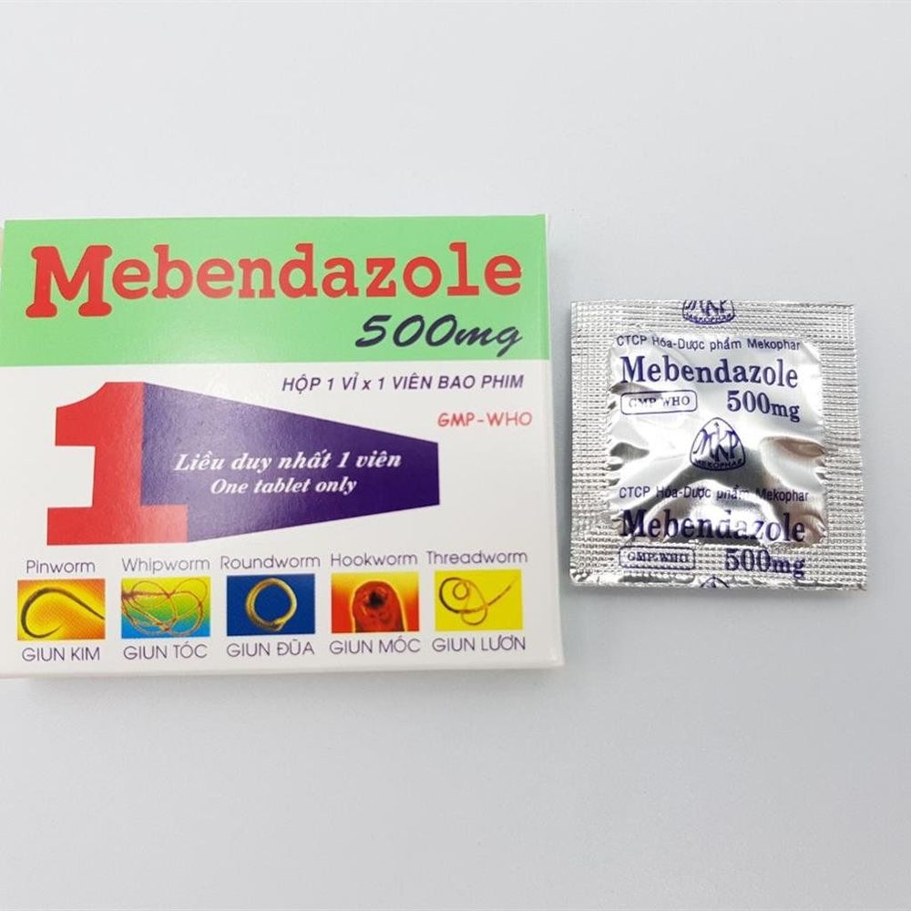 Mebendazole De 100 Mg