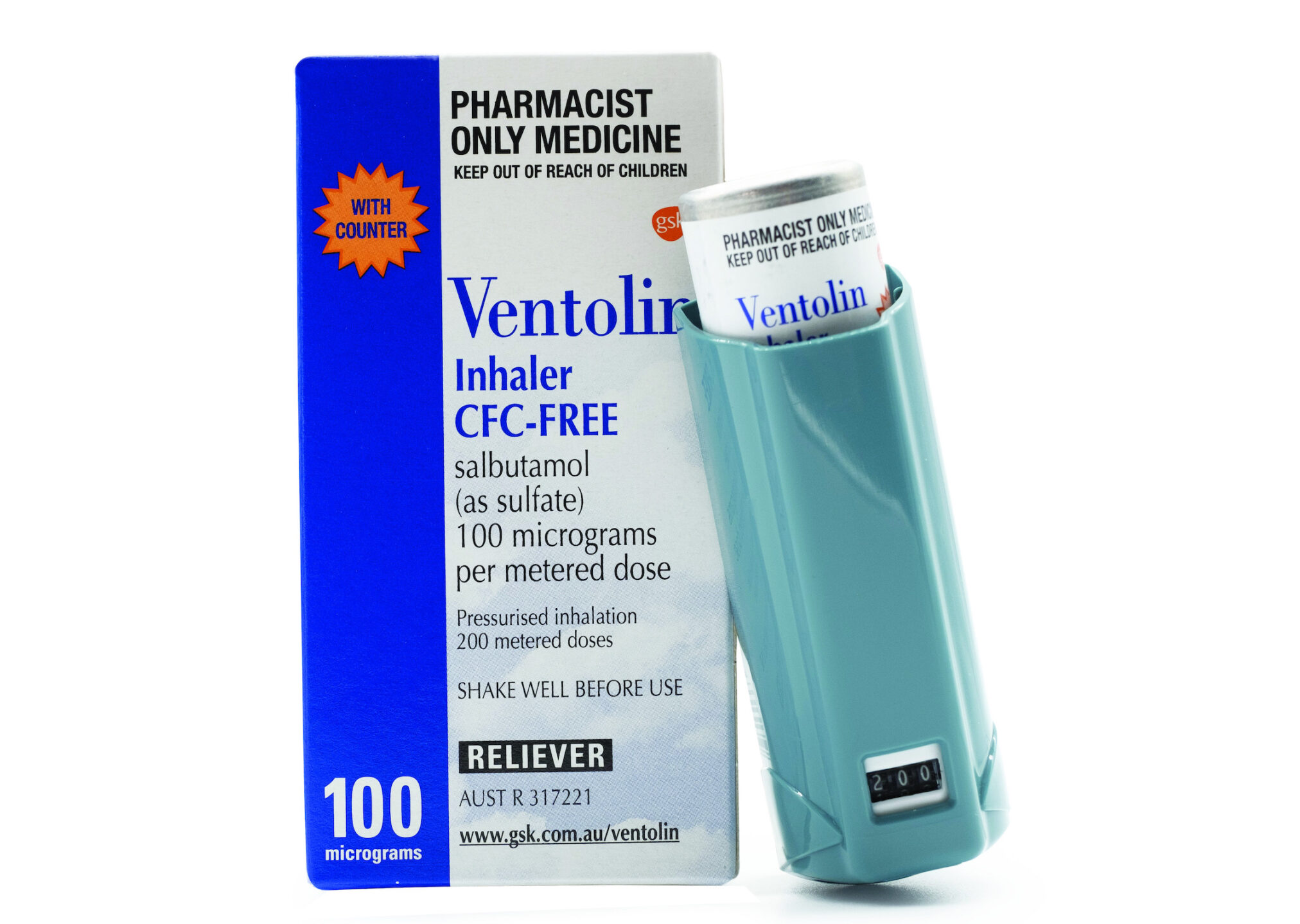 Ventolin inhaler france