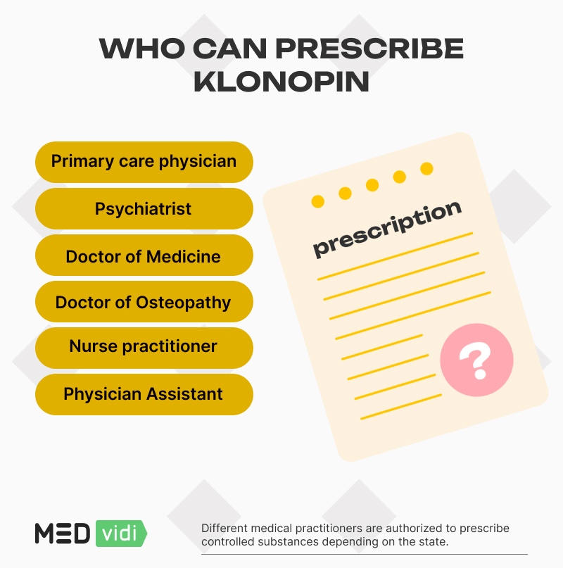 Online psychiatrist klonopin