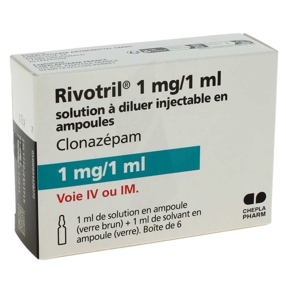Rivotril de 1mg