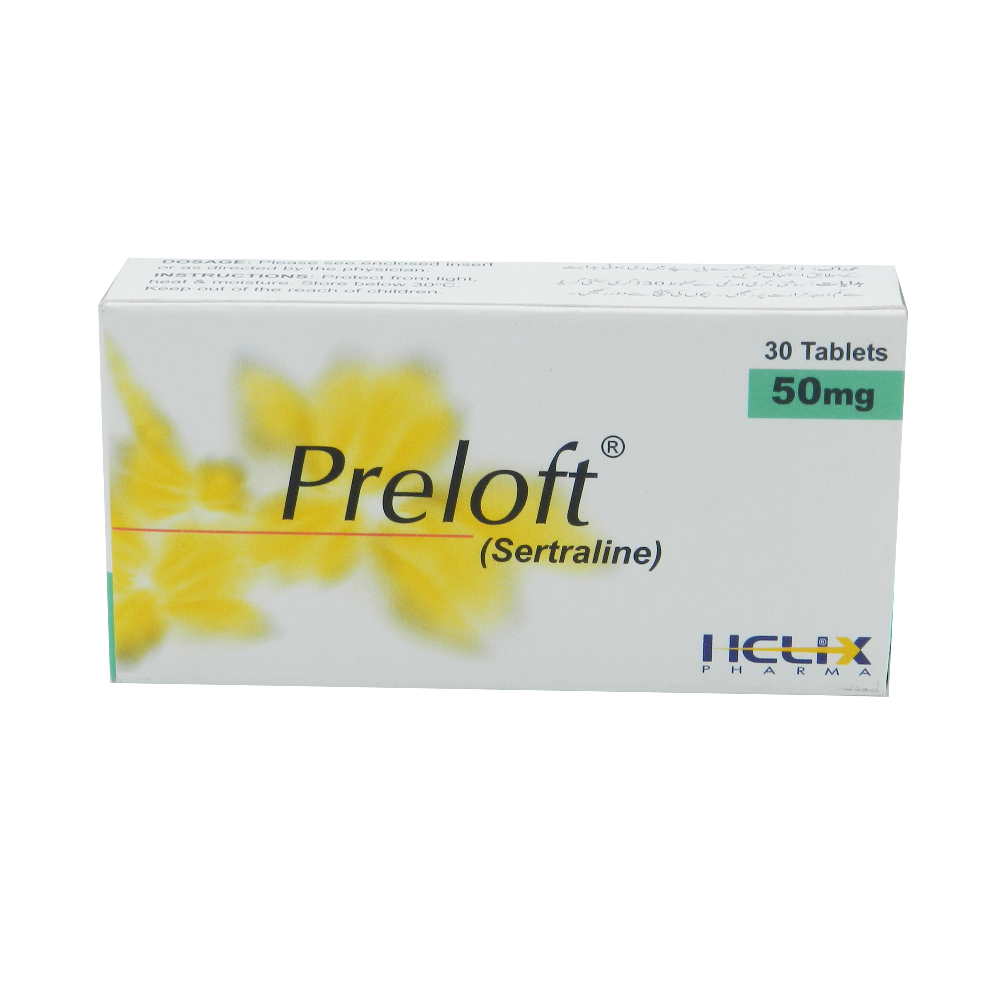 30 Sertraline 50 Mg