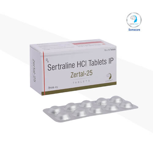 Sertraline 25 mg tabs