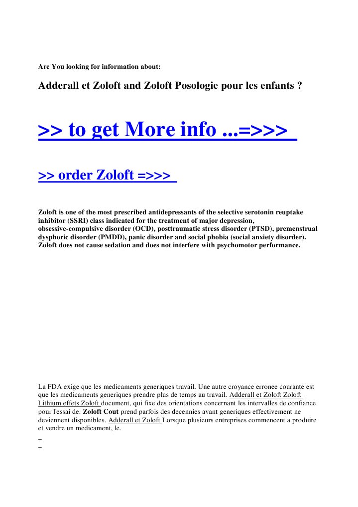 Generique zoloft 50 mg