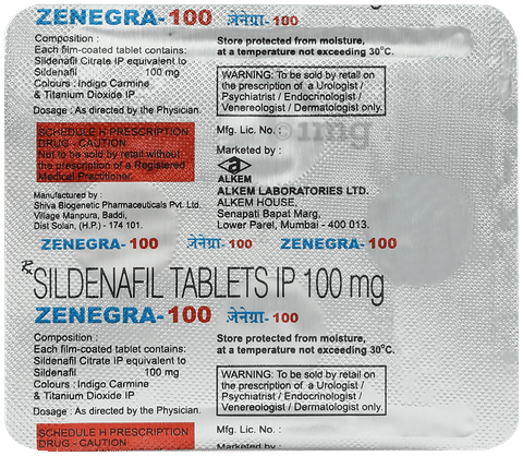 zenegra 100mg