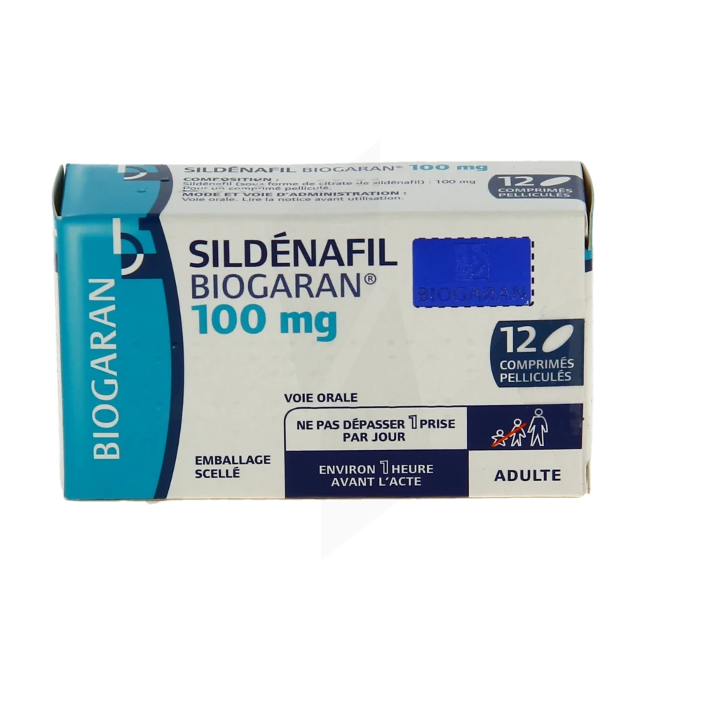 Sildenafil 100mg en francais
