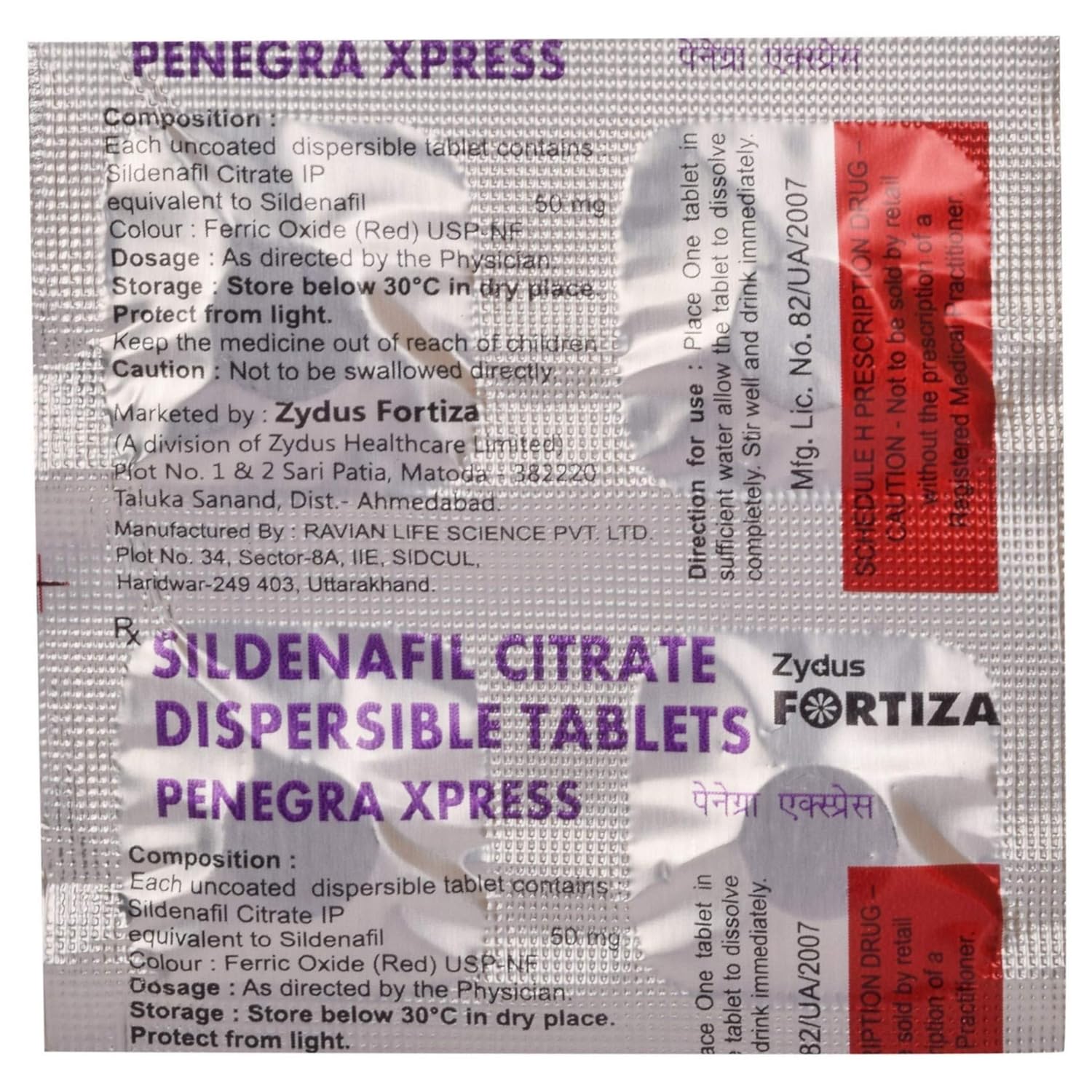 Sildenafil 2 mal 50 mg
