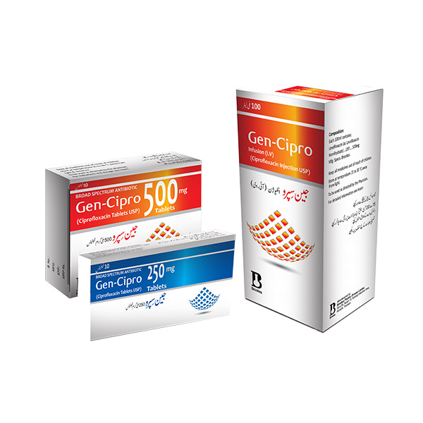 Ciprofloxacin xypen 500mg