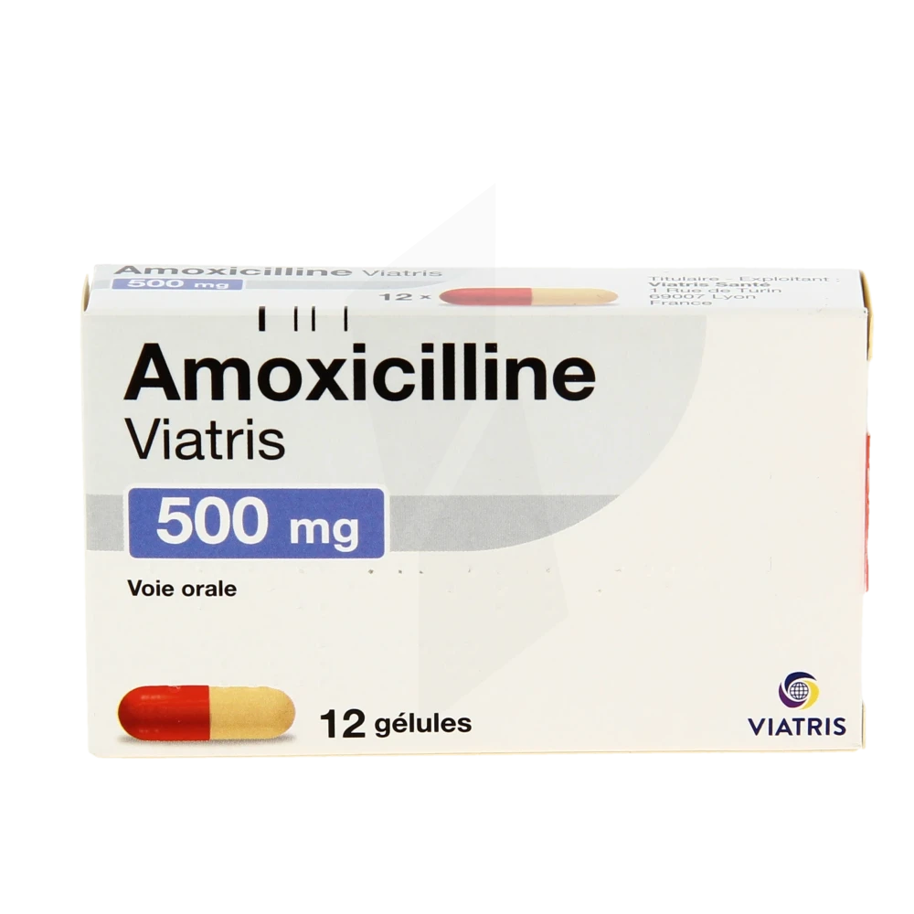 Amoxicilline 500 sans ordonnance