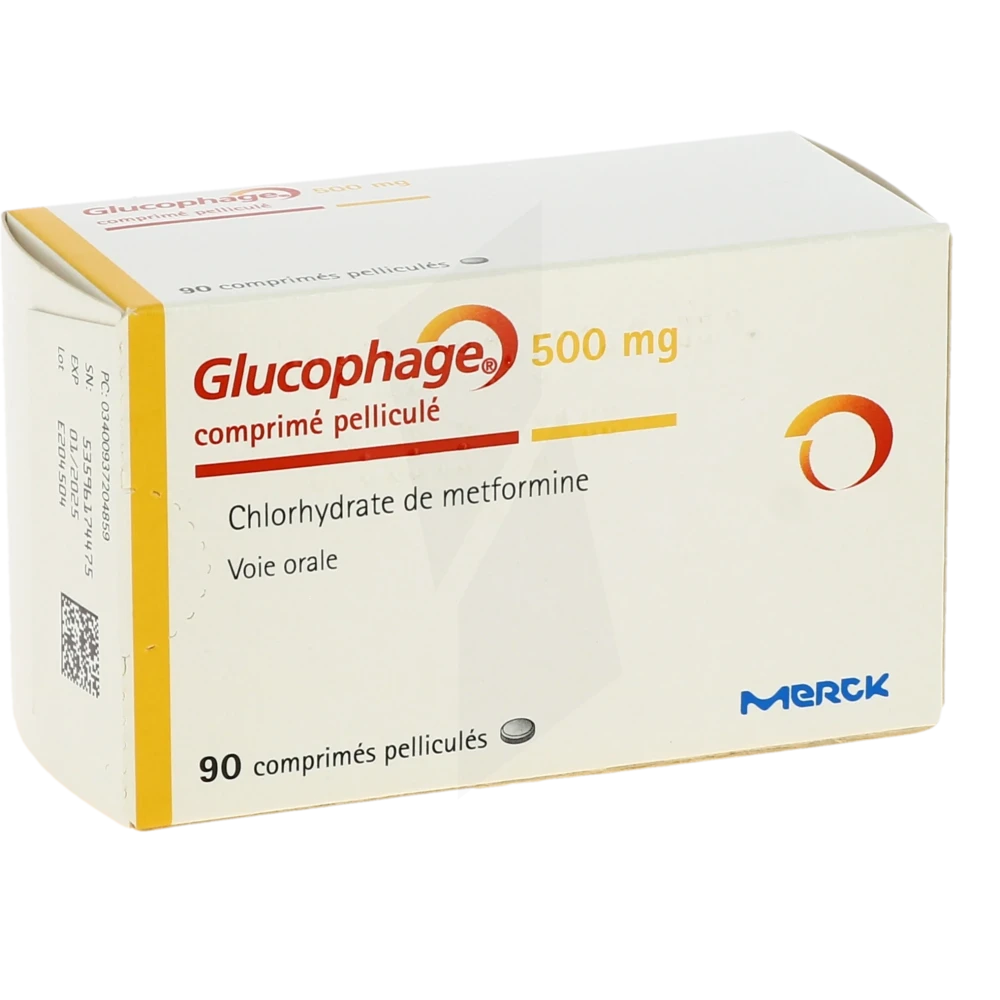 Coût glucophage