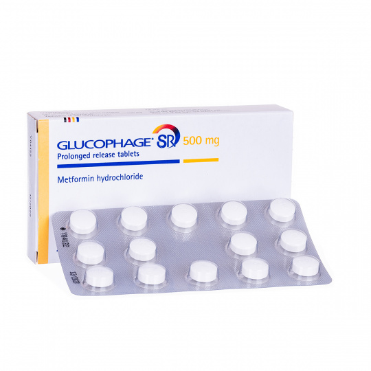 Glucophage de 500 mg