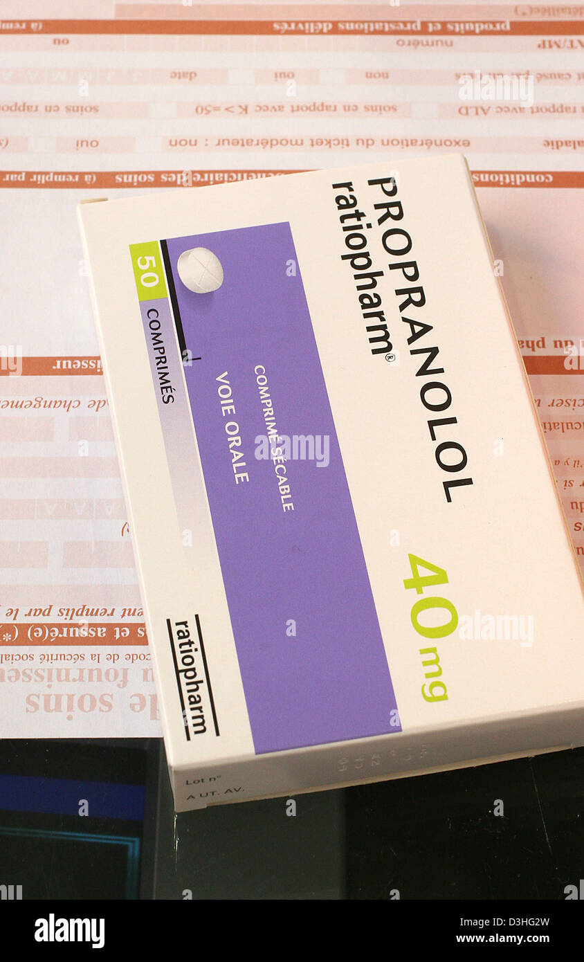 Acheter du propranolol générique