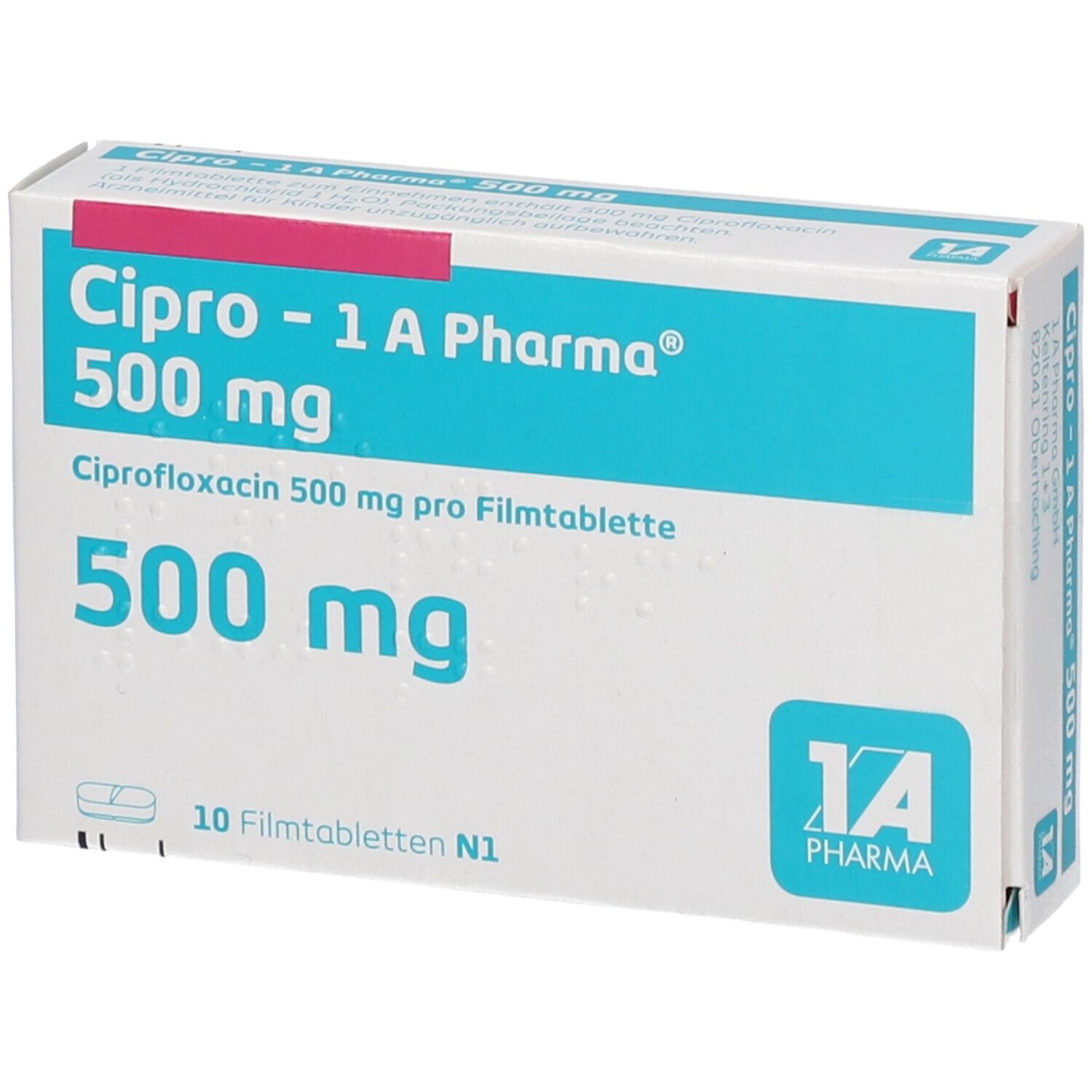 Ciprofloxacin 500mg A