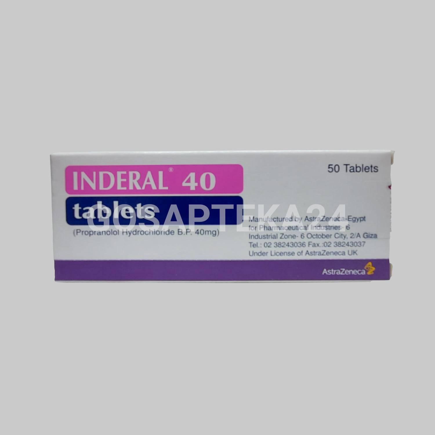 Inderal pilules