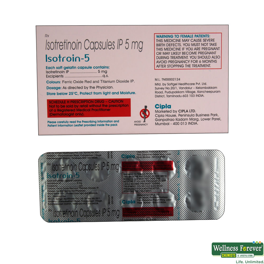 Isotrétinoïne 5mg