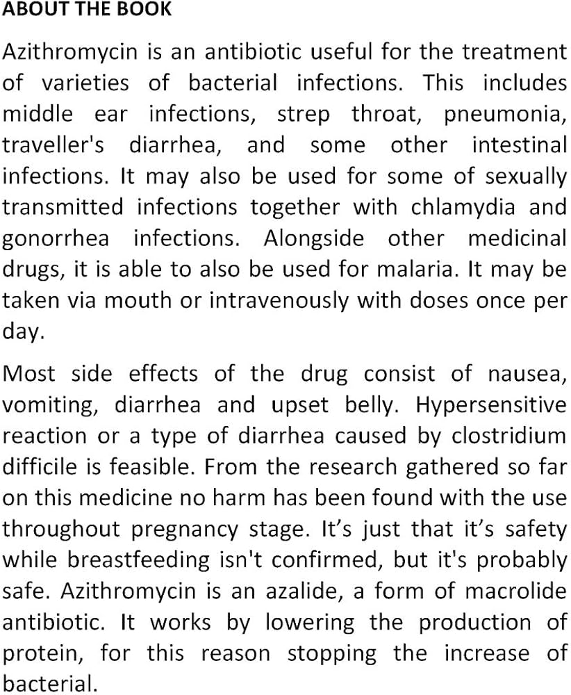 commander du azithromycin